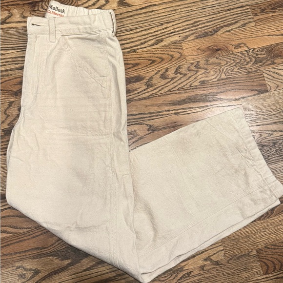 Mollusk Pants - Mollusk Painter Pants - Natural - Small